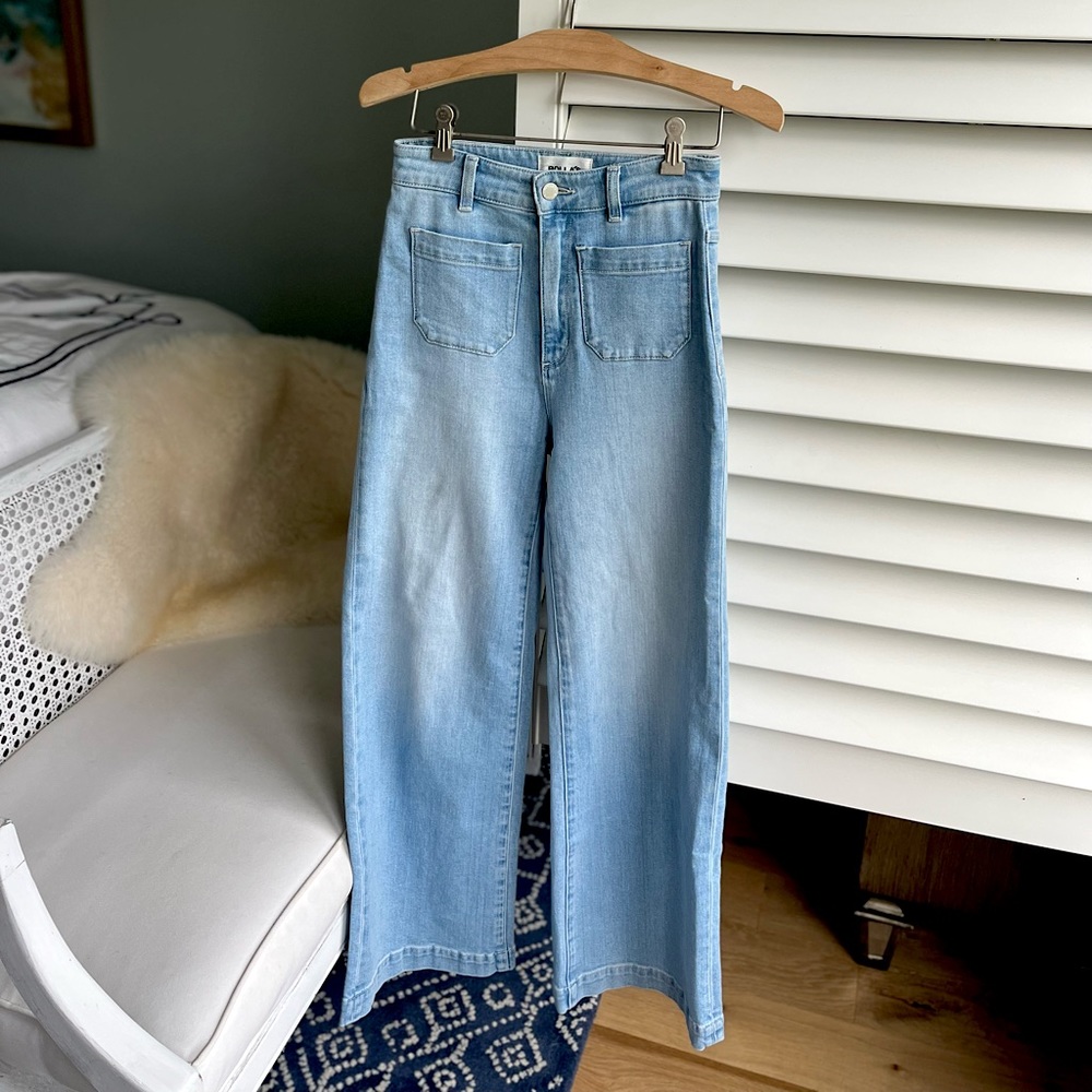 Rolla’s Sailor Jean in Bluebird • Size 25 • Worn Once • Organic Cotton